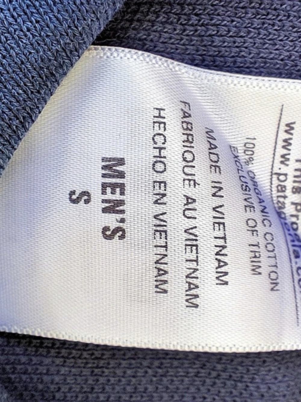 Patagonia Men'Small Blue Polo Size Small - Picture 6 of 8